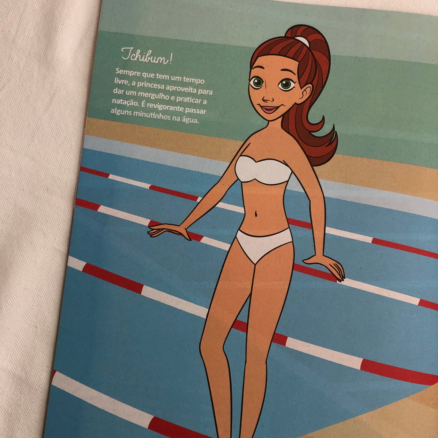 Um dia de Princesa ESPORTES/ LIVRO ADESIVOS E ATIVIDADES