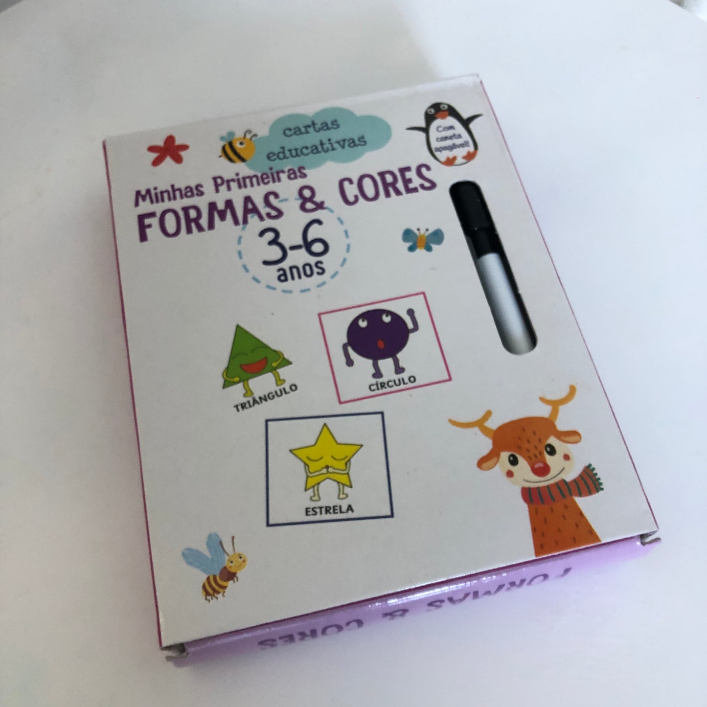 Minhas primeiras formas e cores - cartas educativas