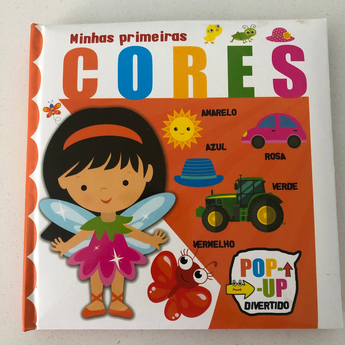 Minhas primeiras cores - livro Pop-up