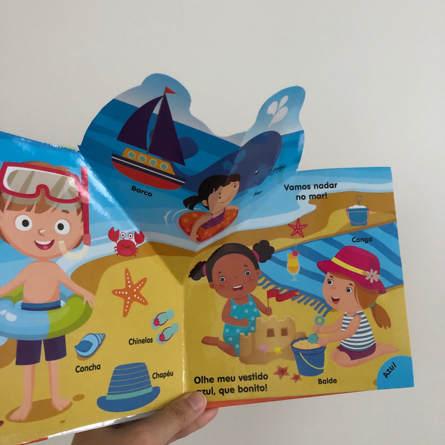 Minhas primeiras cores - livro Pop-up