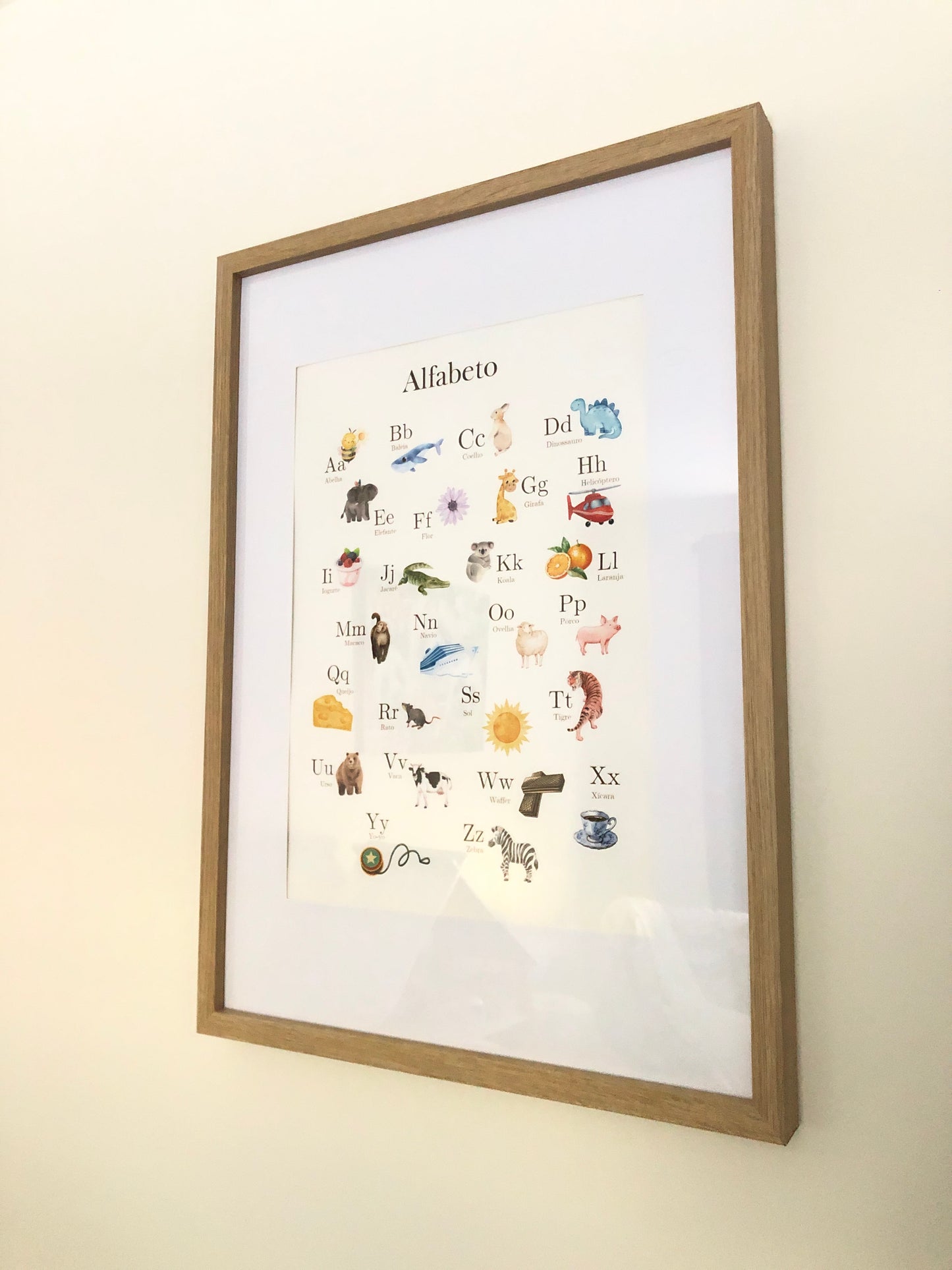 A3 Poster - Alfabeto
