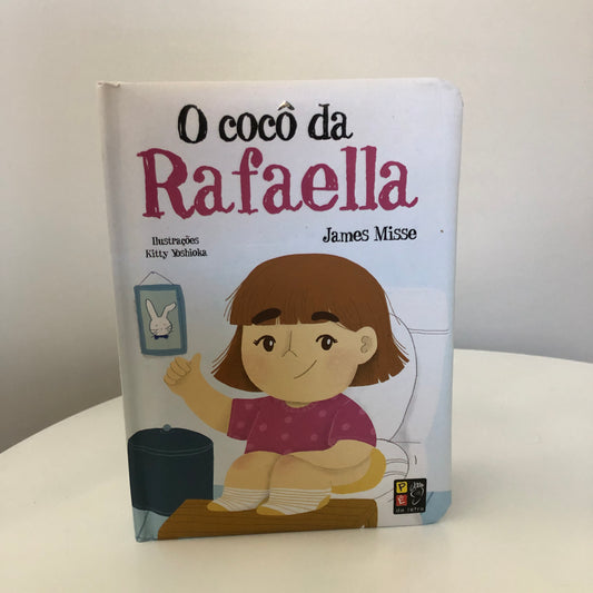 O cocô da Rafaella - Livro almofadado