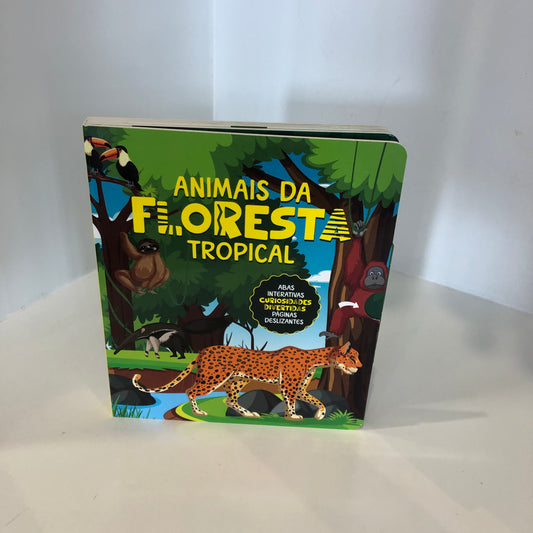 Animais da floresta tropical - Abas curiosas