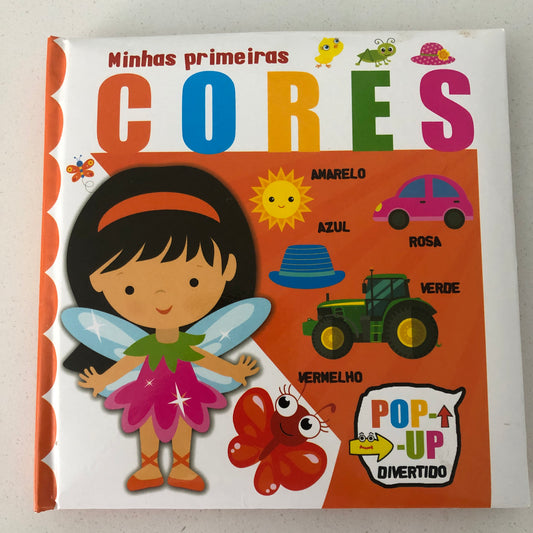Minhas primeiras cores - livro Pop-up