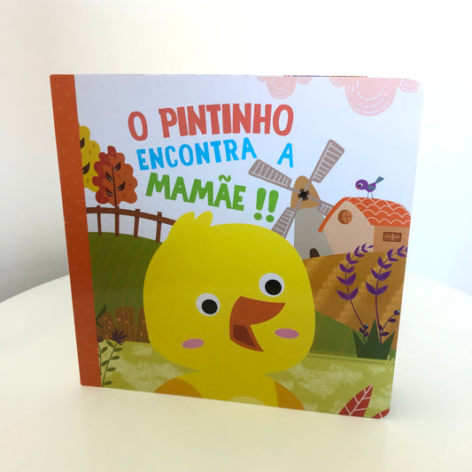 O patinho encontra a mamãe - livro cartonado