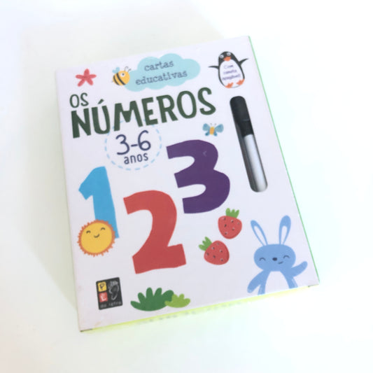 Meus primeiros números - cartas educativas