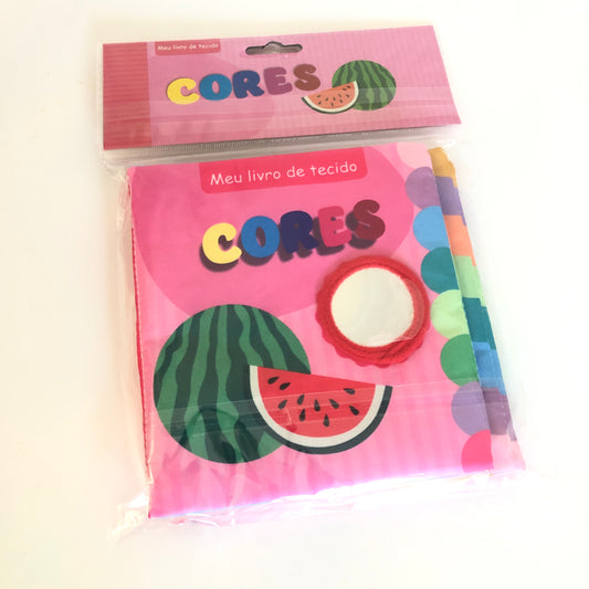 Cores - Meu primeiro livro de tecido