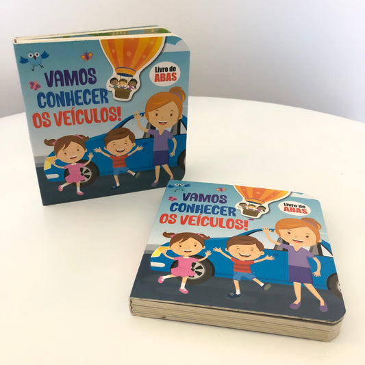 Vamos conhecer os veículos! Livro de abas