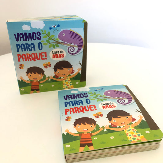 Vamos para o parque! Livro de abas