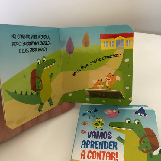 Vamos aprender a contar - Abra e descubra!